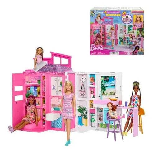 Barbie Casa de Muñecas Glam con Muñeca Juego de 360 Grados - Jorcima Spa Venta Online
