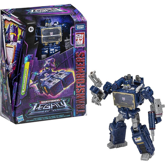 FIGURA TRANSFORMERS GENERATIONS - LEGACY/VOYAGER CLASS - Soundwave - Jorcima Spa Venta Online