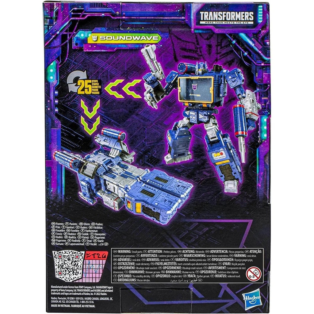 FIGURA TRANSFORMERS GENERATIONS - LEGACY/VOYAGER CLASS - Soundwave - Jorcima Spa Venta Online