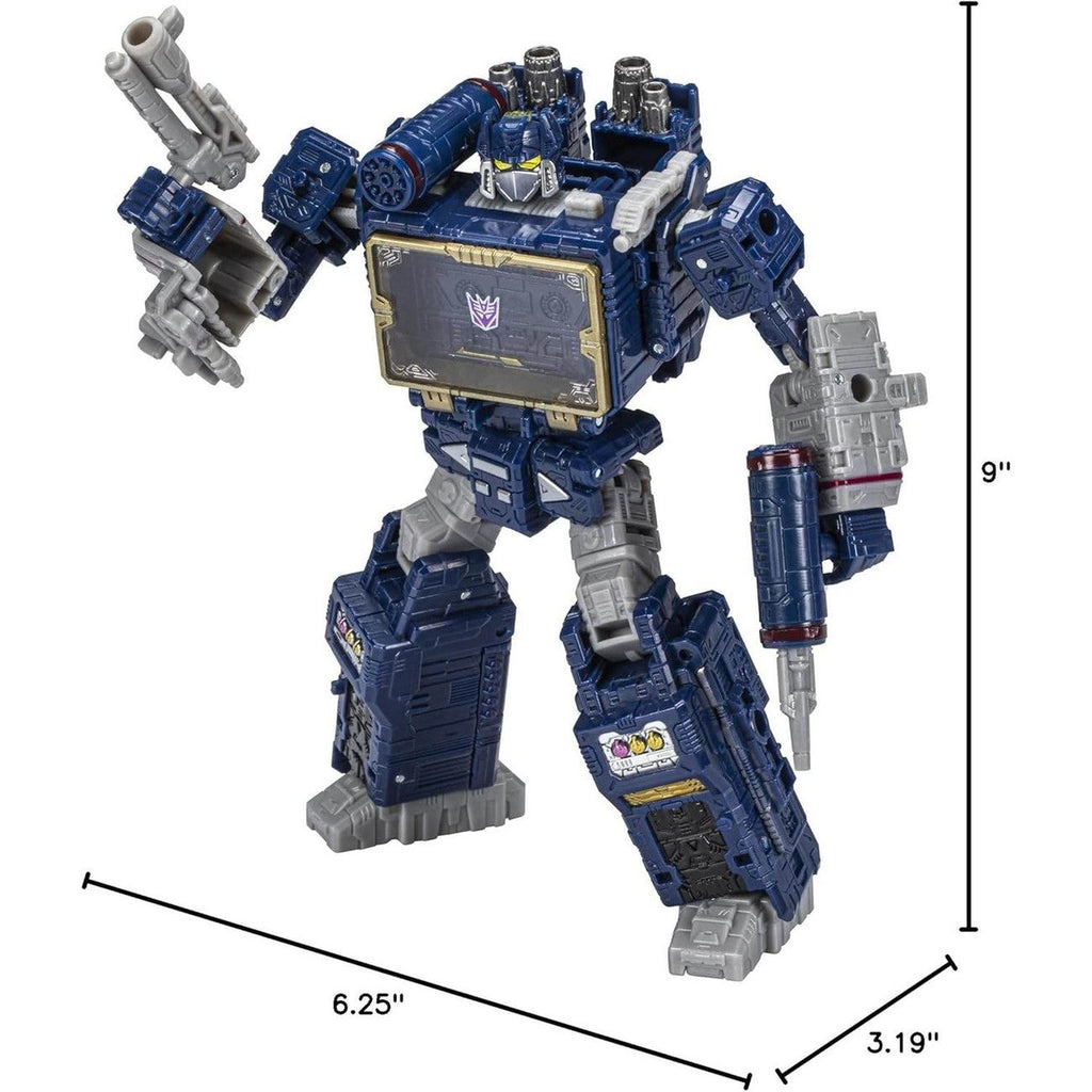 FIGURA TRANSFORMERS GENERATIONS - LEGACY/VOYAGER CLASS - Soundwave - Jorcima Spa Venta Online
