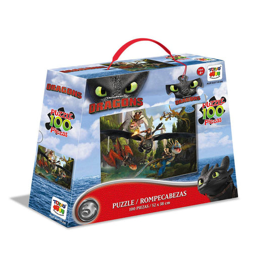 Puzzle 1000 piezas como entrenar a tu dragon - Jorcima Spa Venta Online