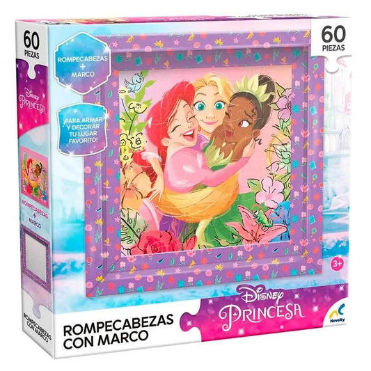 Rompecabezas Infantil Con Marco Princesas De 60 Piezas - Jorcima Spa Venta Online
