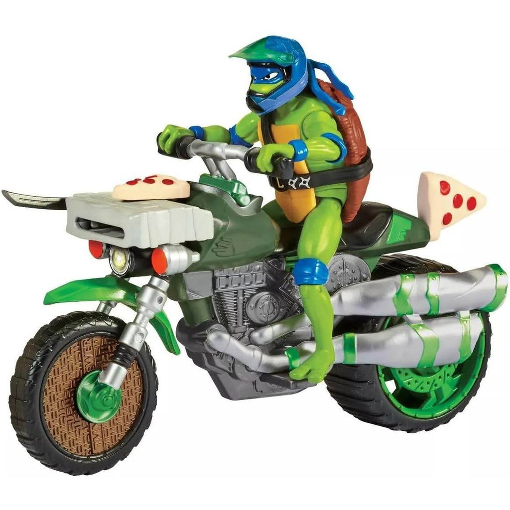 SET TORTUGAS NINJA LEONARDO NINJA KICK CYCLE - Jorcima Spa Venta Online