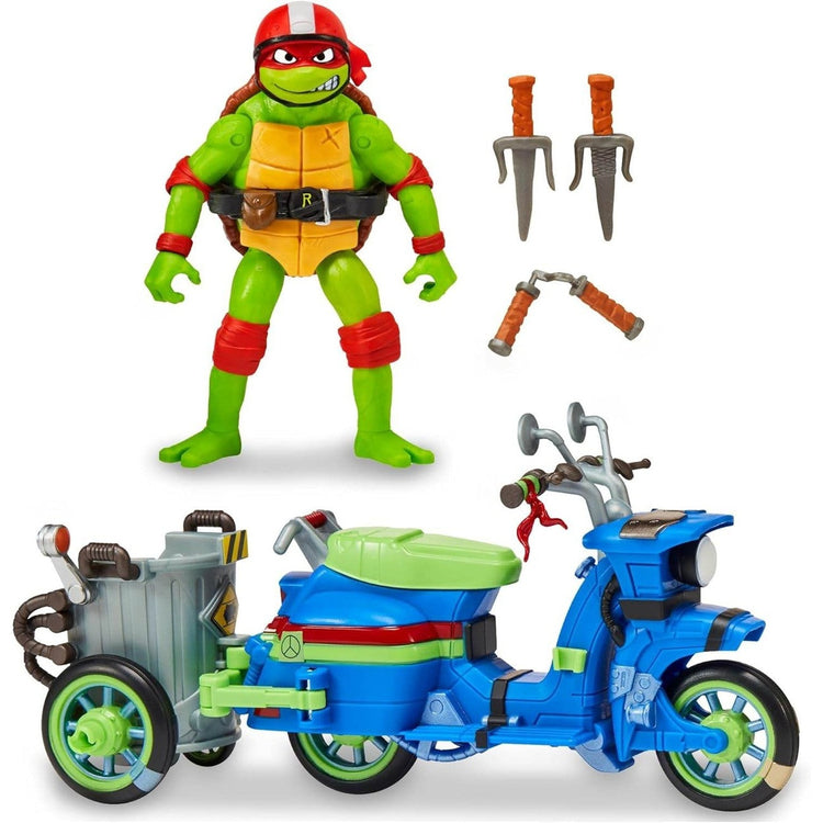 SET TORTUGAS NINJA RAPHAEL NINJA KICK CYCLE - Jorcima Spa Venta Online
