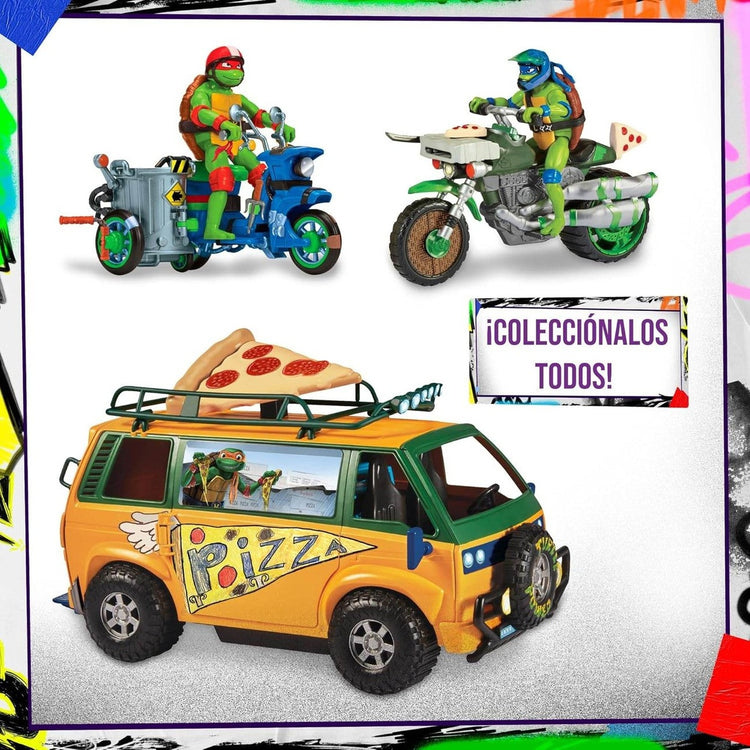 SET TORTUGAS NINJA RAPHAEL NINJA KICK CYCLE - Jorcima Spa Venta Online