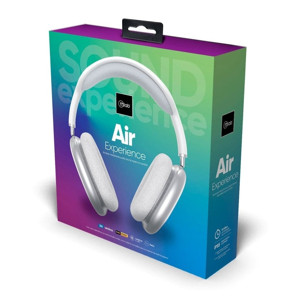 Audífonos Bluetooth Air Experience Silver