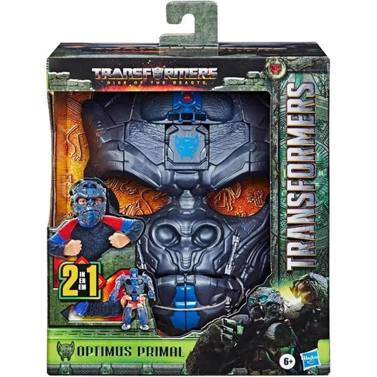 MÁSCARA CONVERTIDORA DE TRANSFORMERS MV7 PARA JUEGO DE ROL AST OPTIMUS PRIMAL - Jorcima Spa Venta Online