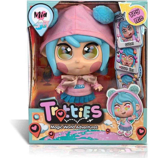 MUÑECA CON OJOS EMOJI MIA DE TROTTIES