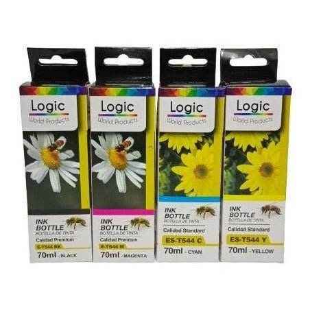 Pack 4 Tintas LOGIC, G&G o GTCE-t544 Botella 70 Ml - Jorcima Spa Venta Online - Pack 4 Tintas LOGIC, G&G o GTCE-t544 Botella 70 Ml - - LOGIC, G&G o GTC - Jorcima Spa Venta Online - 12990 - - Santiago - Chile - - Jorcima Spa Venta Online - 