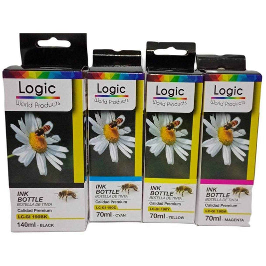 Pack 4 Tintas Logic,GTC Y G&G Lgi - 190 Negra 140ml - Jorcima Spa Venta Online - Pack 4 Tintas Logic,GTC Y G&G Lgi - 190 Negra 140ml - - LOGIC, G&G o GTC - Jorcima Spa Venta Online - 14988 - - Santiago - Chile - - Jorcima Spa Venta Online - 