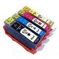 Pack De 4 Cartucho Alternativo Hp 670 Xl G&G , logic y Gtc - Mi tienda