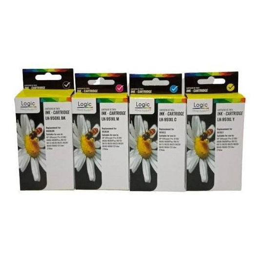 PACK DE 4 CARTUCHO ALTERNATIVO HP 950 XL Logic,GTC Y G&G - Mi tienda