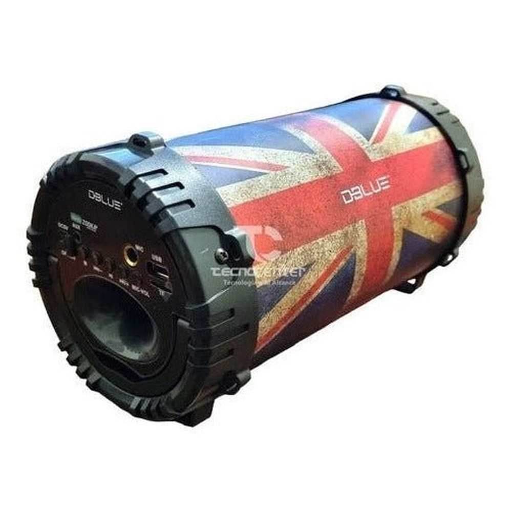 Parlante Bazooka Portable Bt Bandera Dblue 20w - Mi tienda