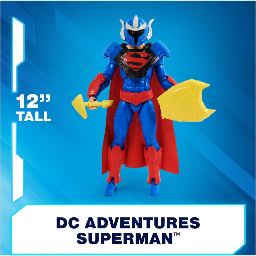 Superman Figura de acción, 12 pulgadas, 9 accesorios - Mi tienda