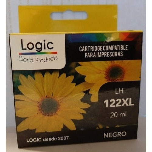 Tinta 122 Xl 20ml Logic Premiun Negro