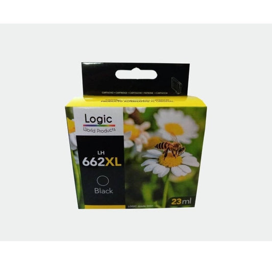 Tinta 662 Xl 23ml Logic Premiun Negro