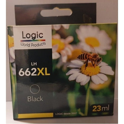 Tinta 662 Xl 23ml Logic Premiun Negro