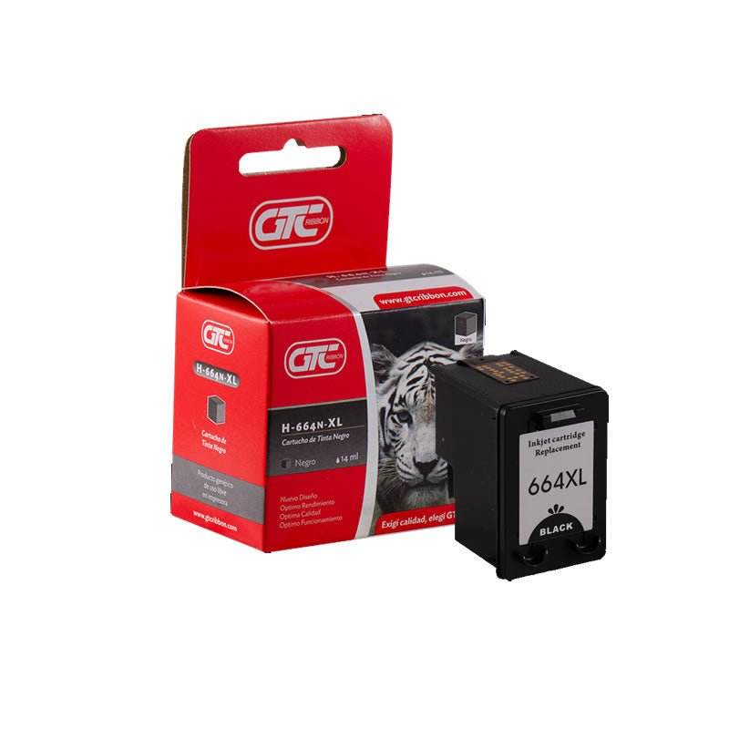 Tinta 664xl Negro LOGIC, G&G o GTC Premiun 22ml - Mi tienda